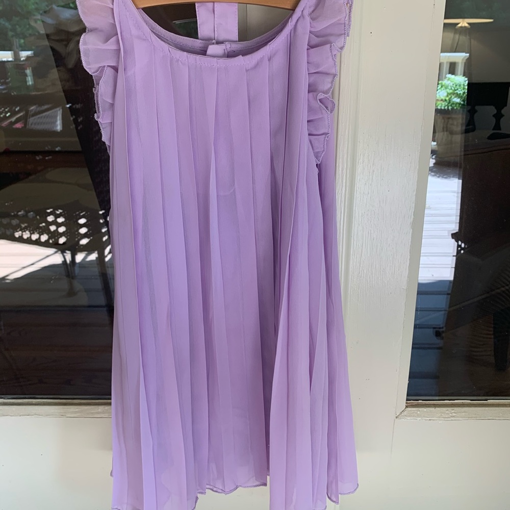 Lavender sized 4/5 girls lined dress